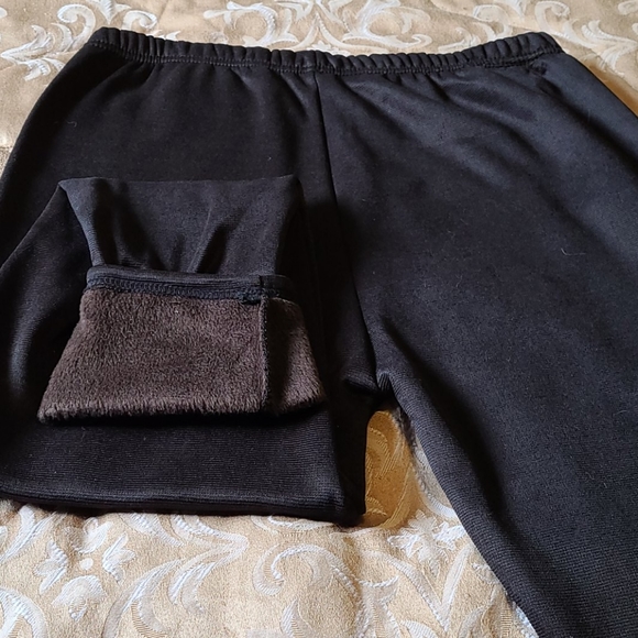 Ladies fur lined stretch pants - Picture 5 of 5